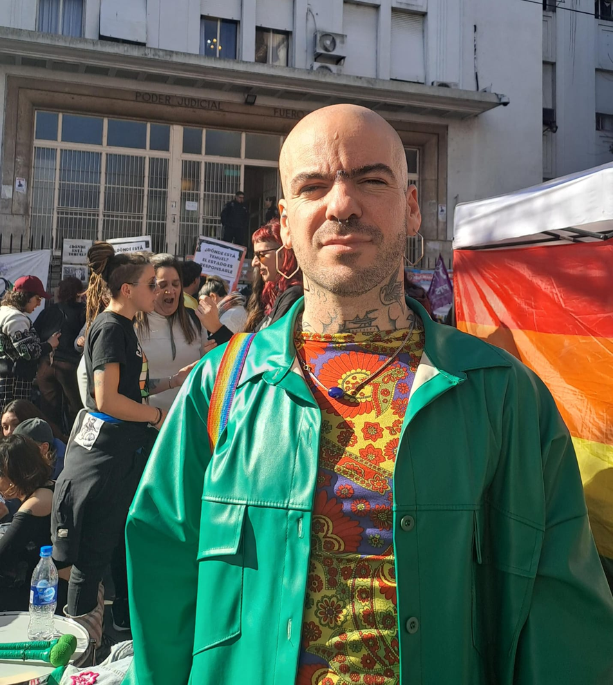 Paulo Kyriakos, militante y coordinador de Políticas Públicas para las Diversidades del Instituto Cultural de la Provincia de Buenos Aires.