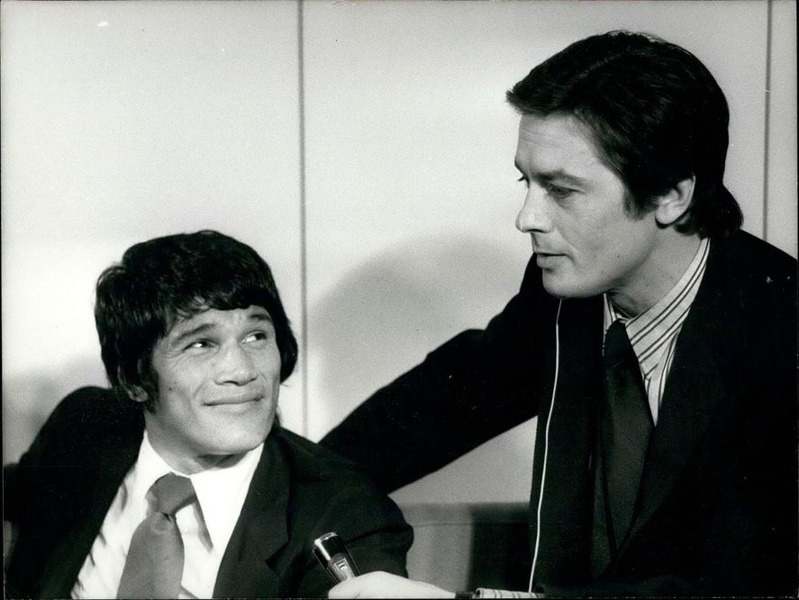 Inolvidable relación entre el actor francés más emblemático y el boxeador argentino más recordado 