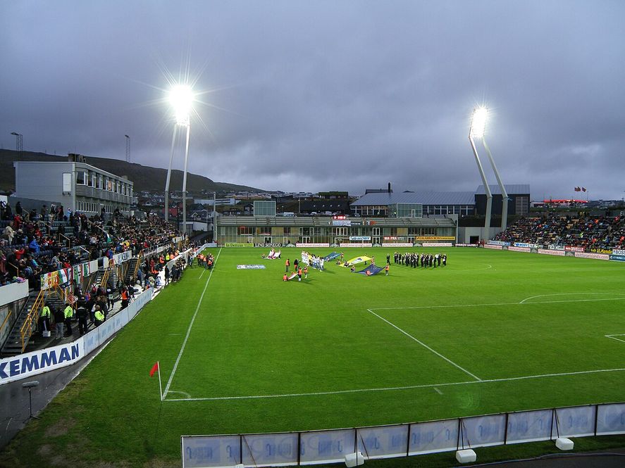 El estadio en el que juega de local Islas Feroe, el próximo rival de Norberto Briasco con Armenia.