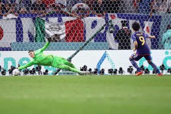 Dominik Livakovic, arquero de Croacia, la figura ante Japón y responsable de la clasificación a los cuartos de final del Mundial Qatar 2022