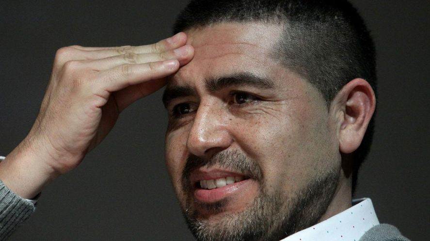 Juan Román Riquelme presidente de Boca.