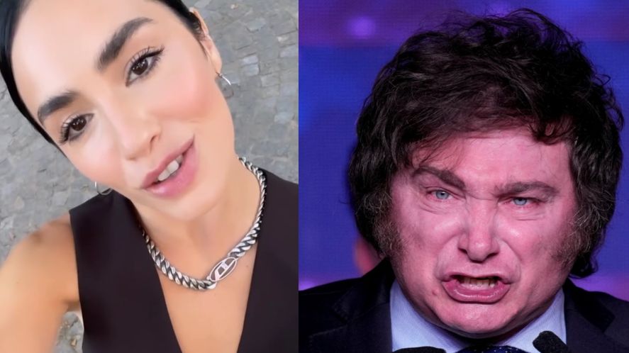 Javier Milei trató de "parásito" a Lali Espósito.