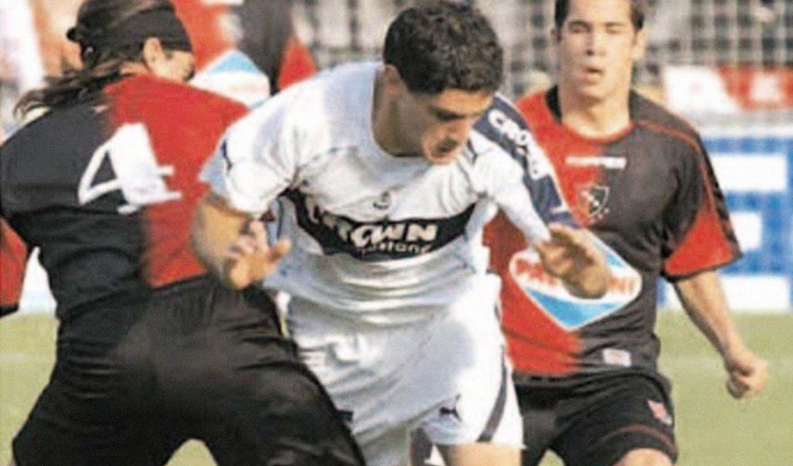 Licht en Gimnasia, en su primera etapa en el club.