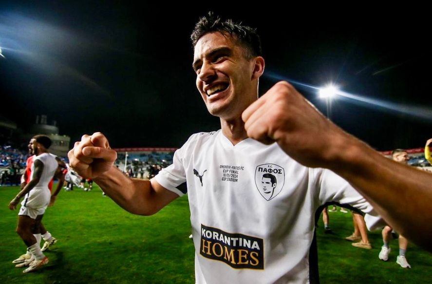 Matías Melluso Campeón en Pafos de la Copa de Chipre