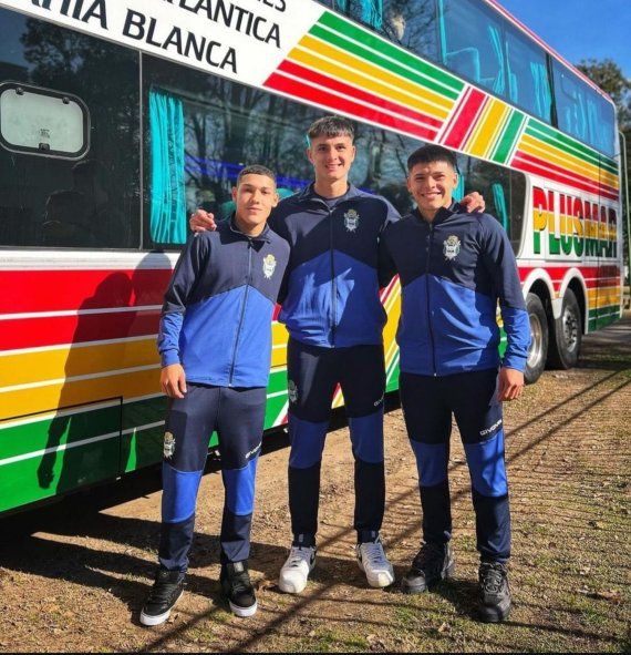 Jeremías Merlo en la previa a su primer viaje con Gimnasia