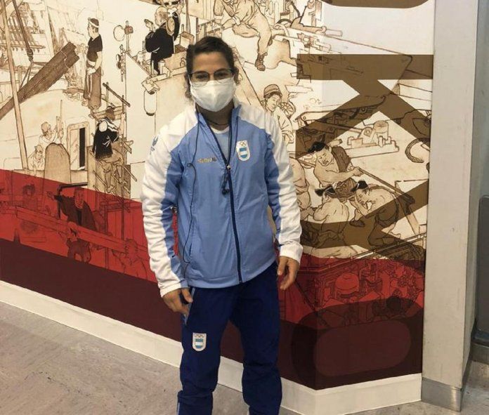 Paula Pareto se instaló en Sakai, Japón, para los Juegos Olímpicos de Tokio 2020 (via COA)