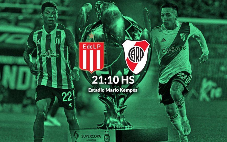 Estudiantes y River van por un nuevo título en Córdoba por la Supercopa Argentina.