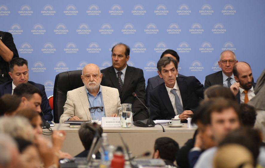 Rodolfo Barra y Eduardo Rodríguez Chirillo fueron los dos primeros funcionarios de Milei en defender la ley ómnibus en plenario de comisiones del Congreso.