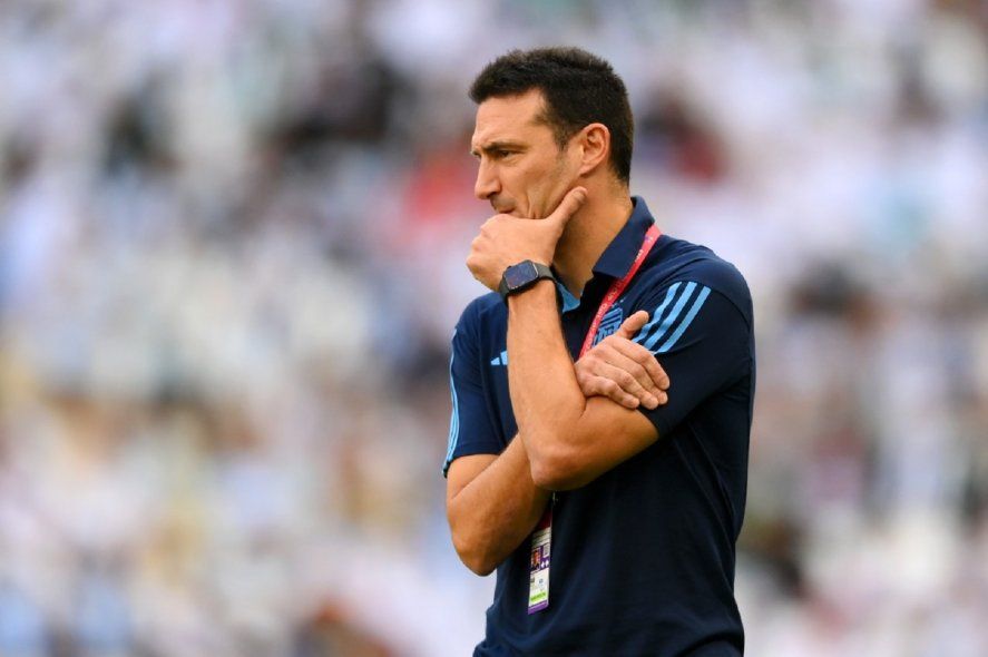 Lionel Scaloni y una derrota que cala hondo en la Selección Argentina