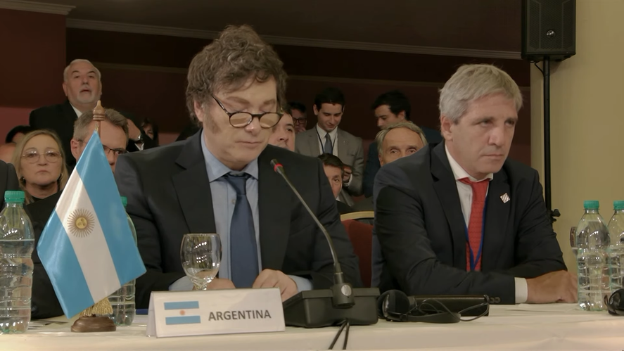 Javier Milei criticó al Mercosur luego de anunciado el acuerdo con la Unión Europea.