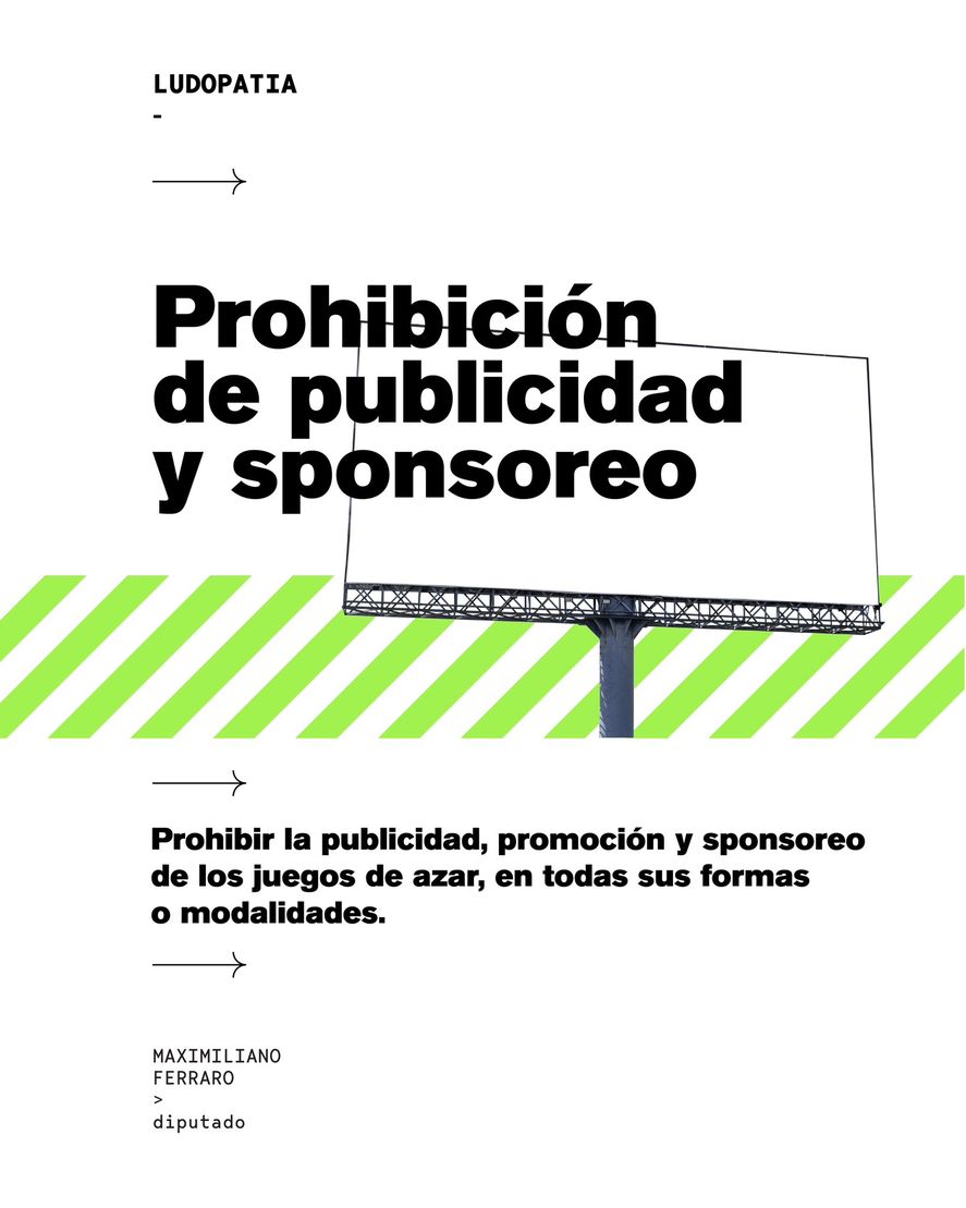 Una de las primeras medidas contra la ludopatía es limitar la publicidad y sponsoreo