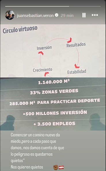 El mensaje de Verón tras un nuevo ataque por parte de los principales directivos de AFA