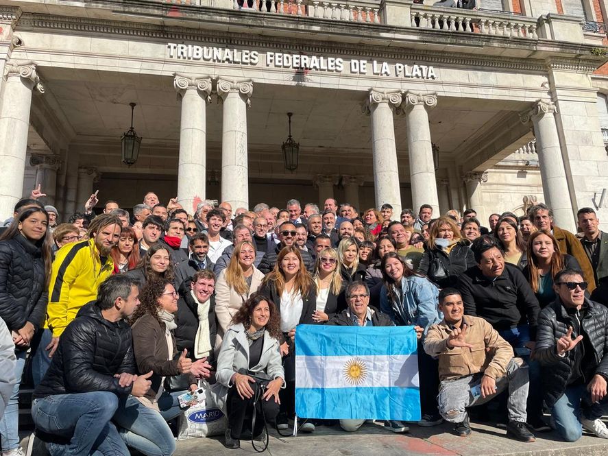 La Libertad Avanza, con banca en La Plata. Foto: gentileza MDZ