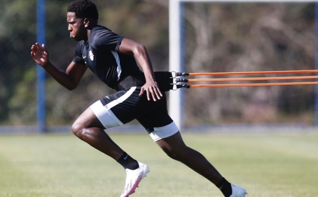 Jan Hurtado entrenando
