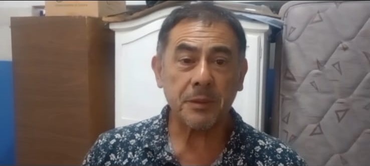 Daniel, la víctima del robo de la rueda de auxilio en La Loma