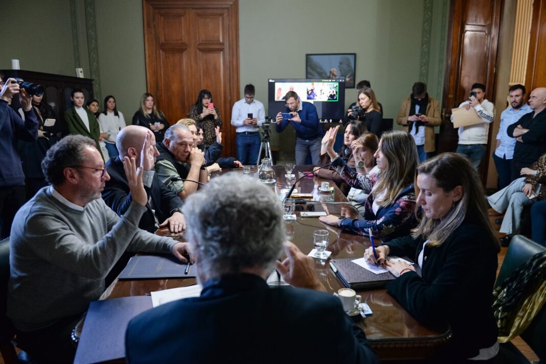 Comisión de Seguridad del Senado (foto archivo Senado).