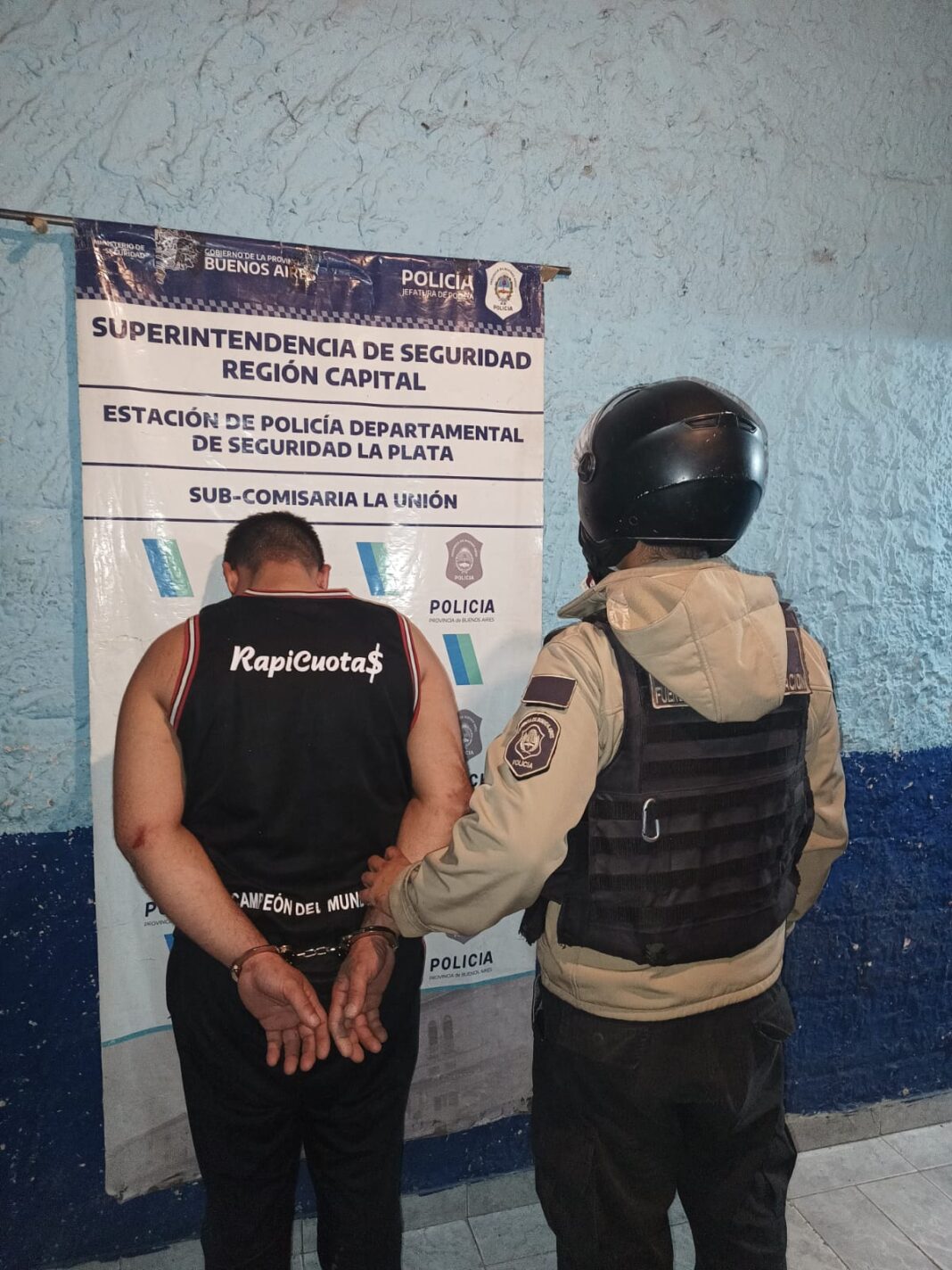 El delincuente vino desde Florencio Varela a robar en La Plata