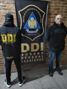 Robó en dos casas en General Rodríguez, se olvidó el celular y lo atraparon en Merlo