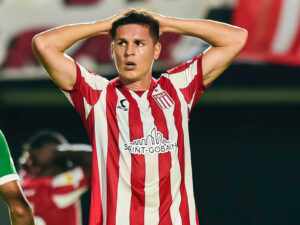 Guido Carrillo, el referente que pone la cara (literalmente) por Estudiantes