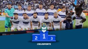 El capi, el pibe y un tapado: así fue el podio de Gimnasia en la victoria ante el Rojo