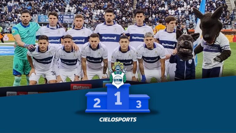 El capi, el pibe y un tapado: así fue el podio de Gimnasia en la victoria ante el Rojo