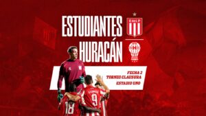 Estudiantes pone en juego ante Huracán el final del ciclo Domínguez: hora, formaciones, radio y TV