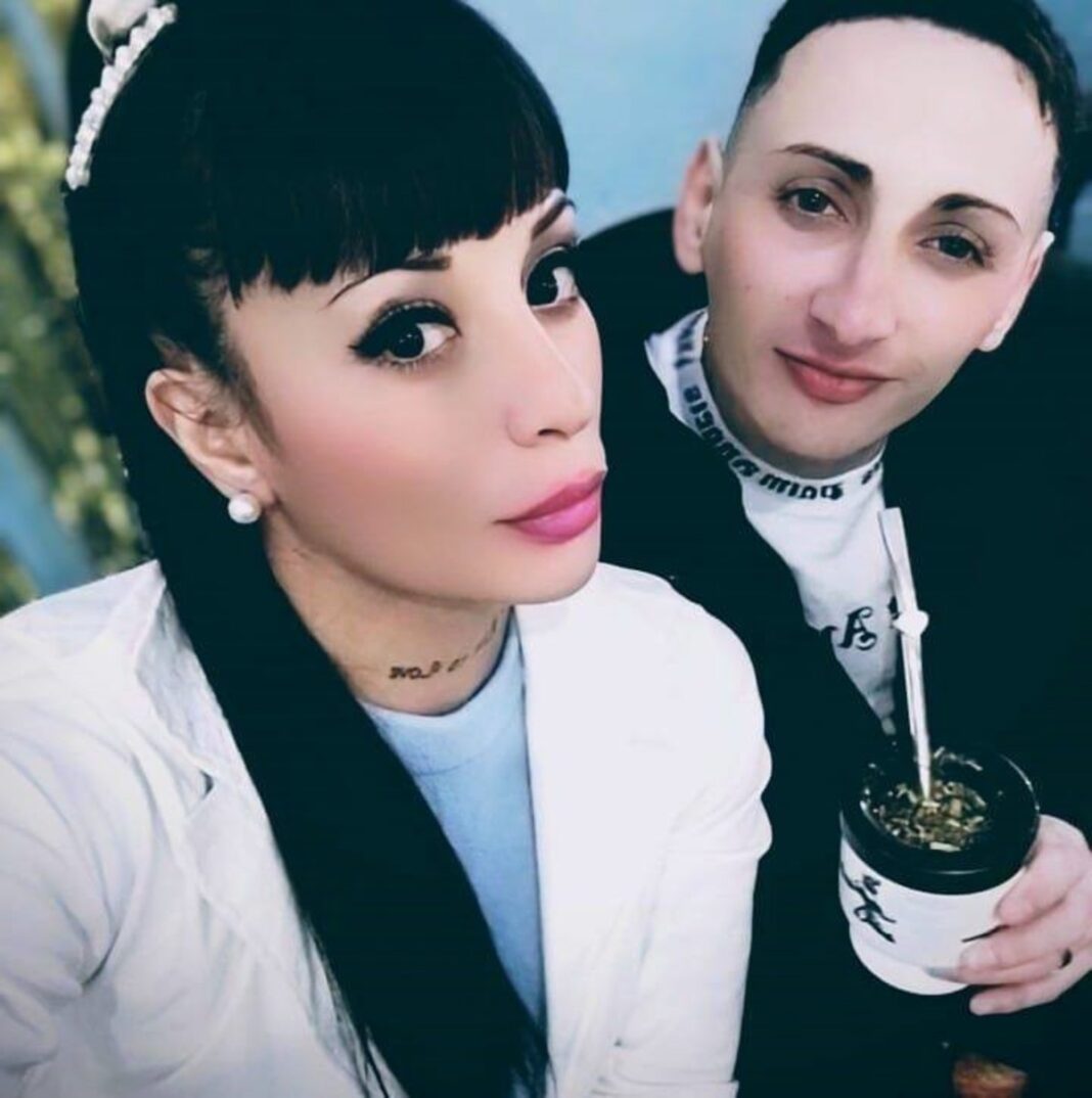 Yésica Duarte y Nicolás Castro, cuando se casaron en una cárcel bonaerense