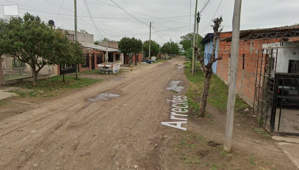 El lugar donde se produjo el crimen de la mujer transgénero