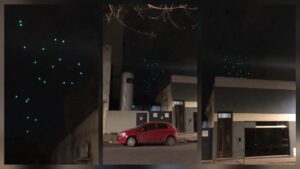 Luces misteriosas en La Plata: ¿ovnis o drones para festejo sorpresa?
