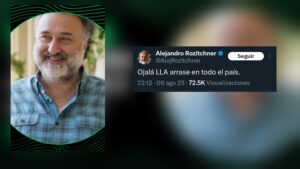 El deseo de arrasar: un tuit que dejó a Rozitchner atrapado en su propio lenguaje