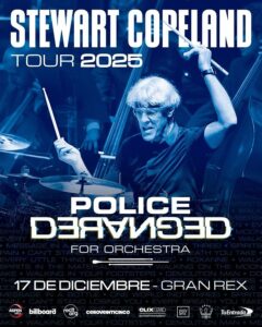 Recitales que no te podés perder: STEWART COPELAND